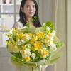 《柠檬薄荷》蝴蝶兰奶油杯绿掌清晰夏日花束 商品缩略图2