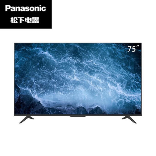 松下（Panasonic）JX600C 4K超清悬浮全面屏2+16G 双频5G 75英寸 TH-75JX600C 商品图0