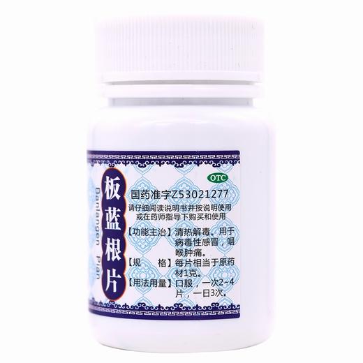 板蓝根片【1g*100片】大理白族 商品图2