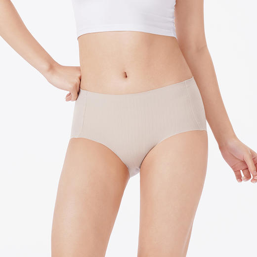 都市丽人内裤零感无痕平角裤锦氨女士内裤LKT5Q5 商品图1