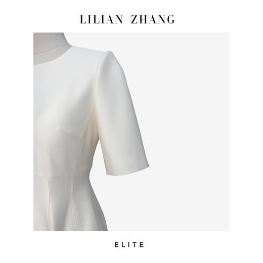 E-定制—“古典浪漫”——遇见倾心——Lady挚爱法式复古连衣裙  2401101 商品图4