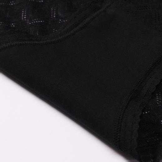 都市丽人内裤蕾丝网布平角裤蕾丝女士内裤LKT5N1 商品图8