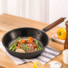 德铂煎锅无涂层锈不了煎炒铁锅培迪24cm 商品缩略图6