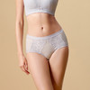 都市丽人内裤宽版包覆平角裤蕾丝+泳布女士内裤YPT2S1 商品缩略图1