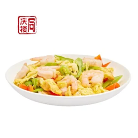 青椒虾仁炒鸡蛋(份)