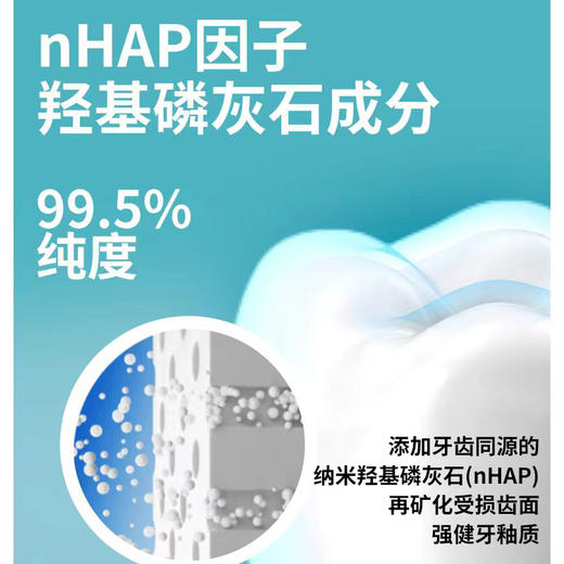 【拍一发二】福瑞达明仁堂羟基磷灰石牙膏120g超大支真空包装 商品图2