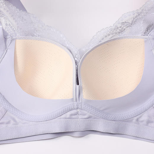 都市丽人内衣完美包容常规文胸蕾丝超薄文胸3/4杯四排扣无钢圈YBT2S1 商品图9