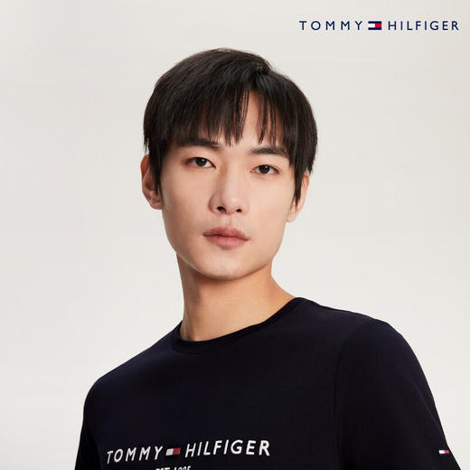 TOMMY 短袖T恤男  MW16171-DW5 藏青色. 商品图3