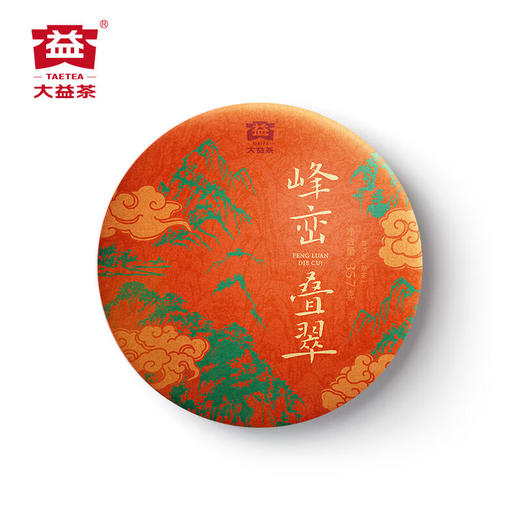 大益茶叶 普洱茶 峰峦叠翠(熟茶)礼盒 熟茶礼盒357g*1盒 商品图5