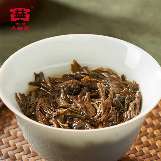 大益茶叶 普洱茶 峰峦叠翠(生茶)礼盒 生茶礼盒357g*1盒 商品图6