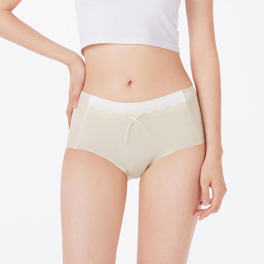 都市丽人内裤零感无痕平角裤锦氨女士内裤LKT5Q7 商品图1