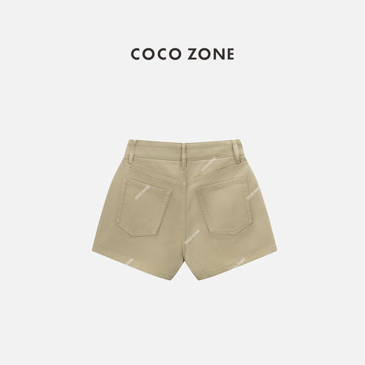 COCO ZONE 时尚简约A字短裤纯色休闲百搭裤子CC1C1733 商品图1