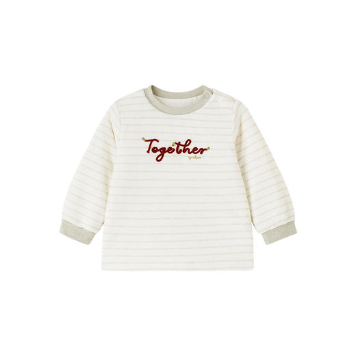 【商场同款】英氏儿童家居服套头衫秋冬夹棉保暖宝宝衣服新款 商品图4