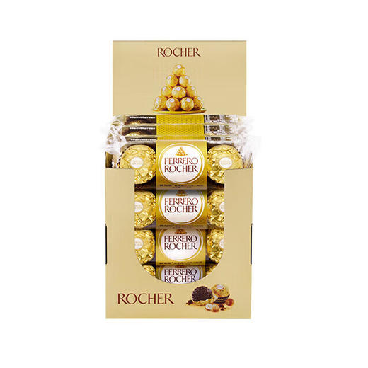 费列罗榛果威化巧克力3粒装*16条  600g 商品图0