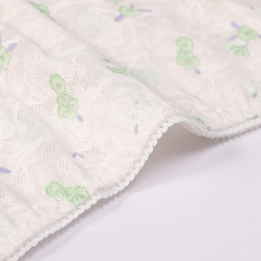 都市丽人内裤薄透丝滑平角裤蕾丝提花女士内裤LKT5J4 商品图4