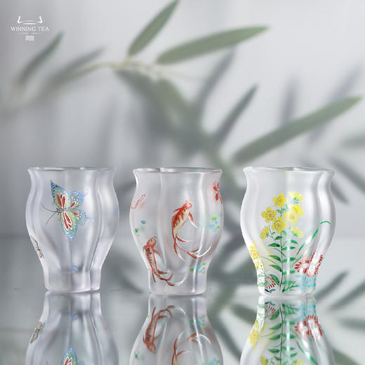 问鼎琉璃佛手杯（蝴蝶）（花卉） （鱼） 商品图1
