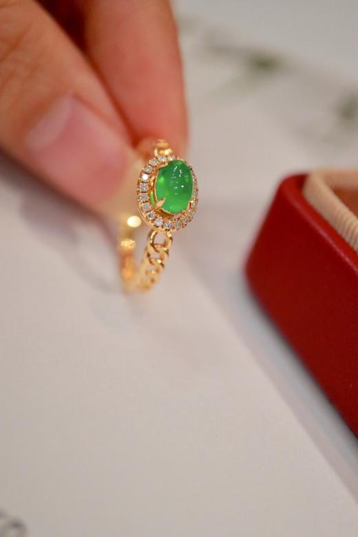 0.66ct 祖母绿戒指 商品图4