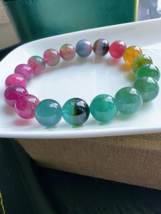 37.4g 11mm 碧玺手链 商品图3