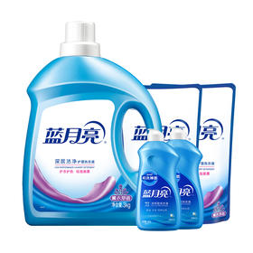 蓝月亮 3kg洁净薰+1kg洁净薰袋×2+500g手洗翻盖×2