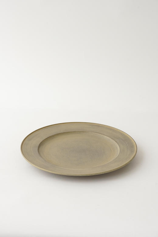 富井贵志09白漆｜细边盘 商品图0