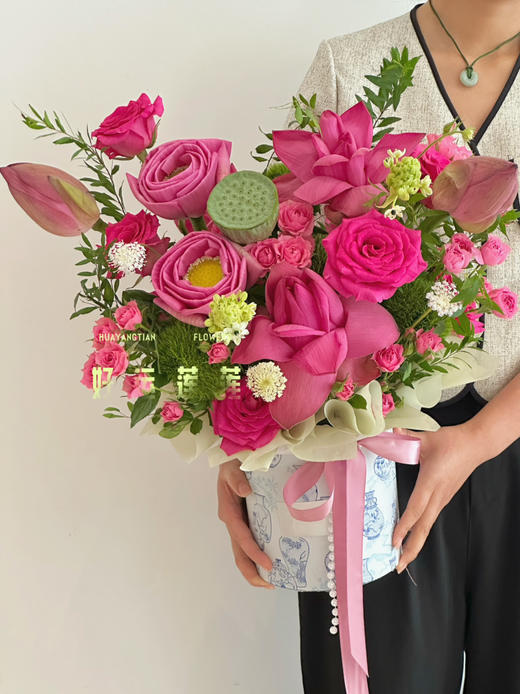 夏有荷欢 · 花桶 商品图0