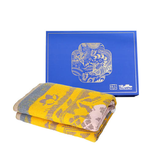 深山集市轻奢毛毯礼盒 商品图0