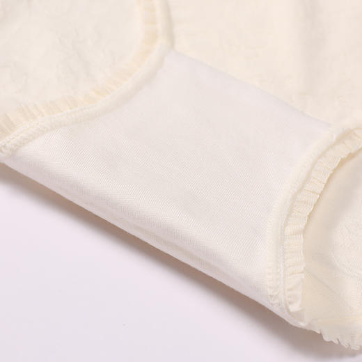 都市丽人内裤舒肤棉平角裤棉提花女士内裤LKT5H3 商品图8