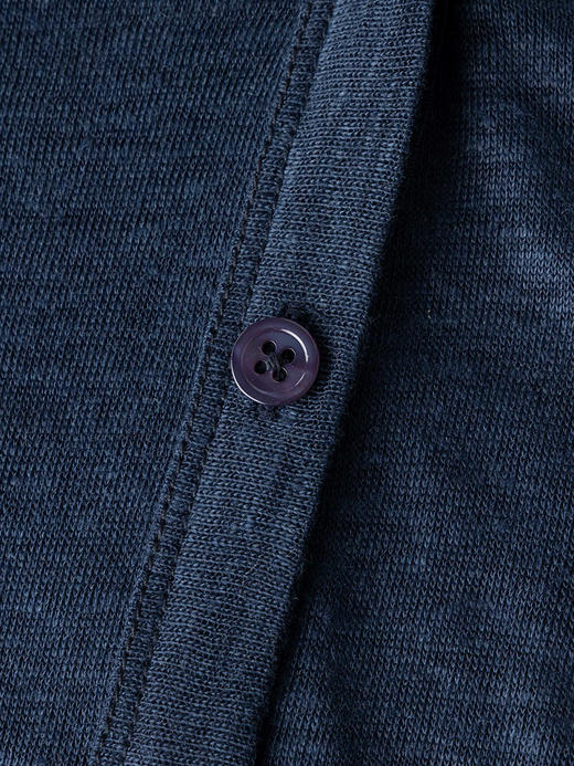 COCO ZONE 100亚麻薄款V领针织开衫长袖上衣CC1B1537 商品图6