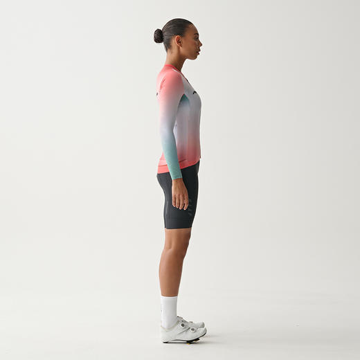 MAAP 女士 Blurred Out Pro Hex LS Jersey 翠岚色 长袖骑行服 商品图2
