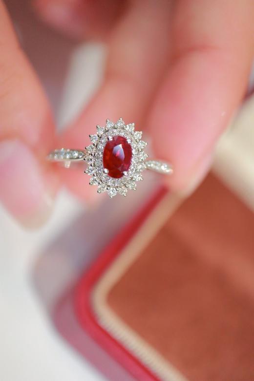 0.72ct 红宝石戒指 商品图1