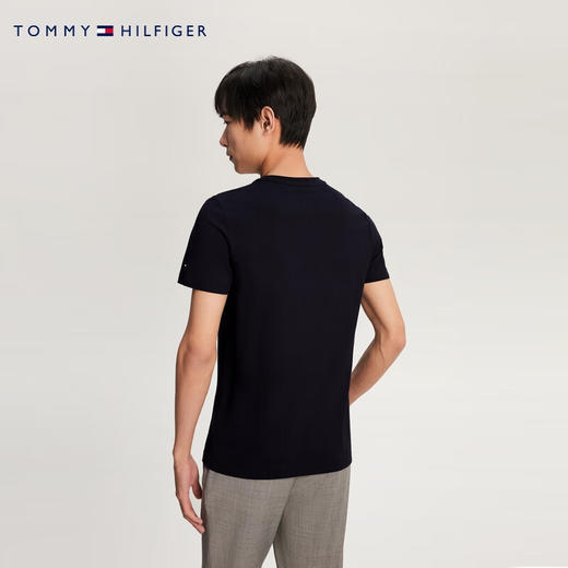 TOMMY 短袖T恤男  MW16171-DW5 藏青色. 商品图2
