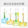 贝亲训练牙刷(12月-3岁)绿/黄色2入/PIG-10852 商品缩略图1
