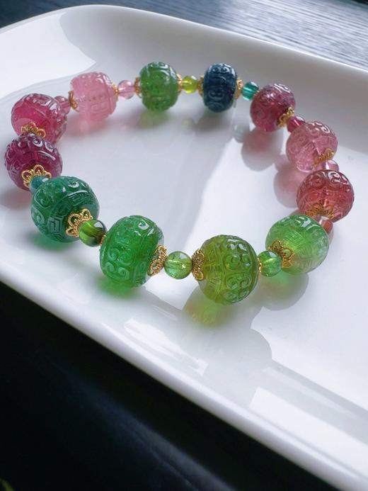 23.72g 雕刻碧玺手链 商品图6