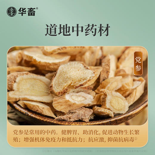 华畜 肠舒200g 涩肠止泻健胃消食 抗菌抗病毒 禽畜通用 商品图3