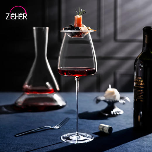 【清仓特惠3折，仅1件，无货退款】ZIEHER德国进口手工水晶玻璃高档红酒杯白葡萄杯香槟杯甜烈酒杯醒酒器 手工系列红酒高脚杯 商品图9