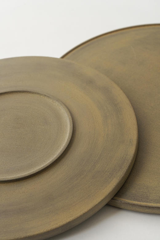 富井贵志20｜21白漆｜丸盆 商品图3