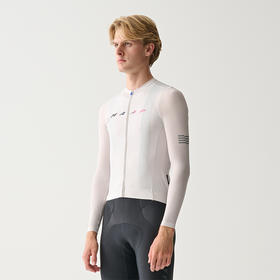 MAAP 男士 Blurred Evade Pro Base LS Jersey 南极白 长袖骑行服