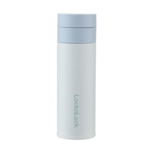 乐扣乐扣（locknlock）家用品黛晶后弹盖保温杯 绿色 370ml 商品图0