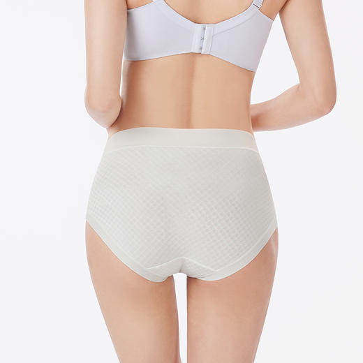 都市丽人内裤快乐妈咪三角裤莫代尔提花女士内裤LKT7A6 商品图3