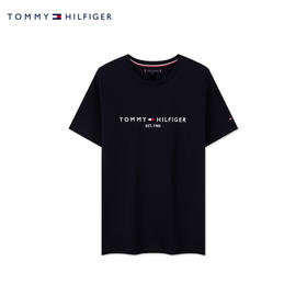 TOMMY 短袖T恤男  MW16171-DW5 藏青色.