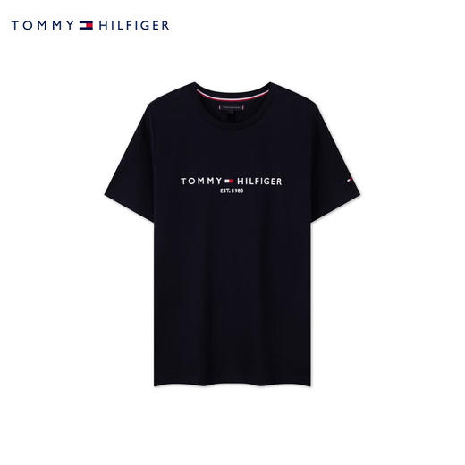 TOMMY 短袖T恤男  MW16171-DW5 藏青色. 商品图0
