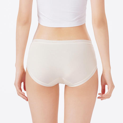 都市丽人内裤纤柔绵平角裤婴肌棉女士内裤LKT5H9 商品图3