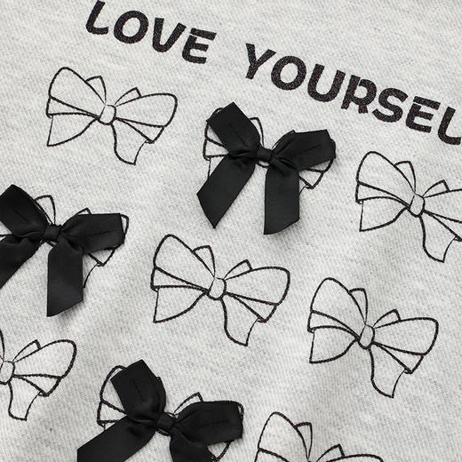 笛莎Deesha 女童卫衣2024秋季新款圆领宽松卫衣 商品图3