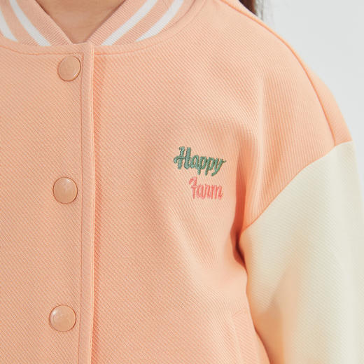 笛莎Deesha 2024秋季新款学院风棒球服外套 商品图3