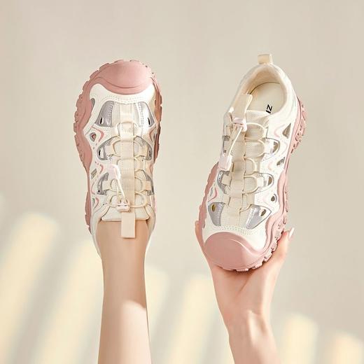 ZHR则则运动凉鞋女镂空丑萌鞋2024夏季新款防滑户外徒步登山鞋女 商品图8