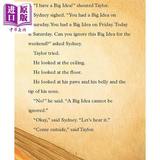 【中商原版】全彩章节书 臭鼬与刺猬飞跃之旅 Sydney and Taylor Take a Flying Leap 英文原版 儿童章节故事书 进口儿童读物 商品图2