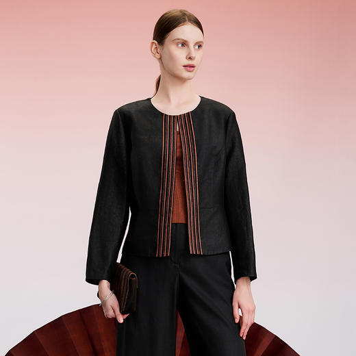 TANGY Collection天意精品2024秋季新品中国风女士外套 商品图1