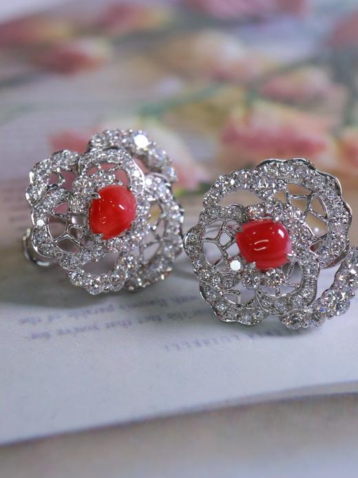 0.98ct 海螺珠耳扣 商品图5