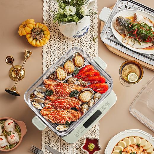 小熊（Bear） 电煮锅多功能锅9L大容量双层电蒸锅DZG-C90G3【ZMD安心系列】 商品图4