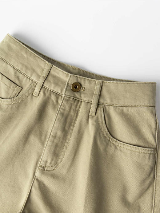 COCO ZONE 时尚简约A字短裤纯色休闲百搭裤子CC1C1733 商品图5